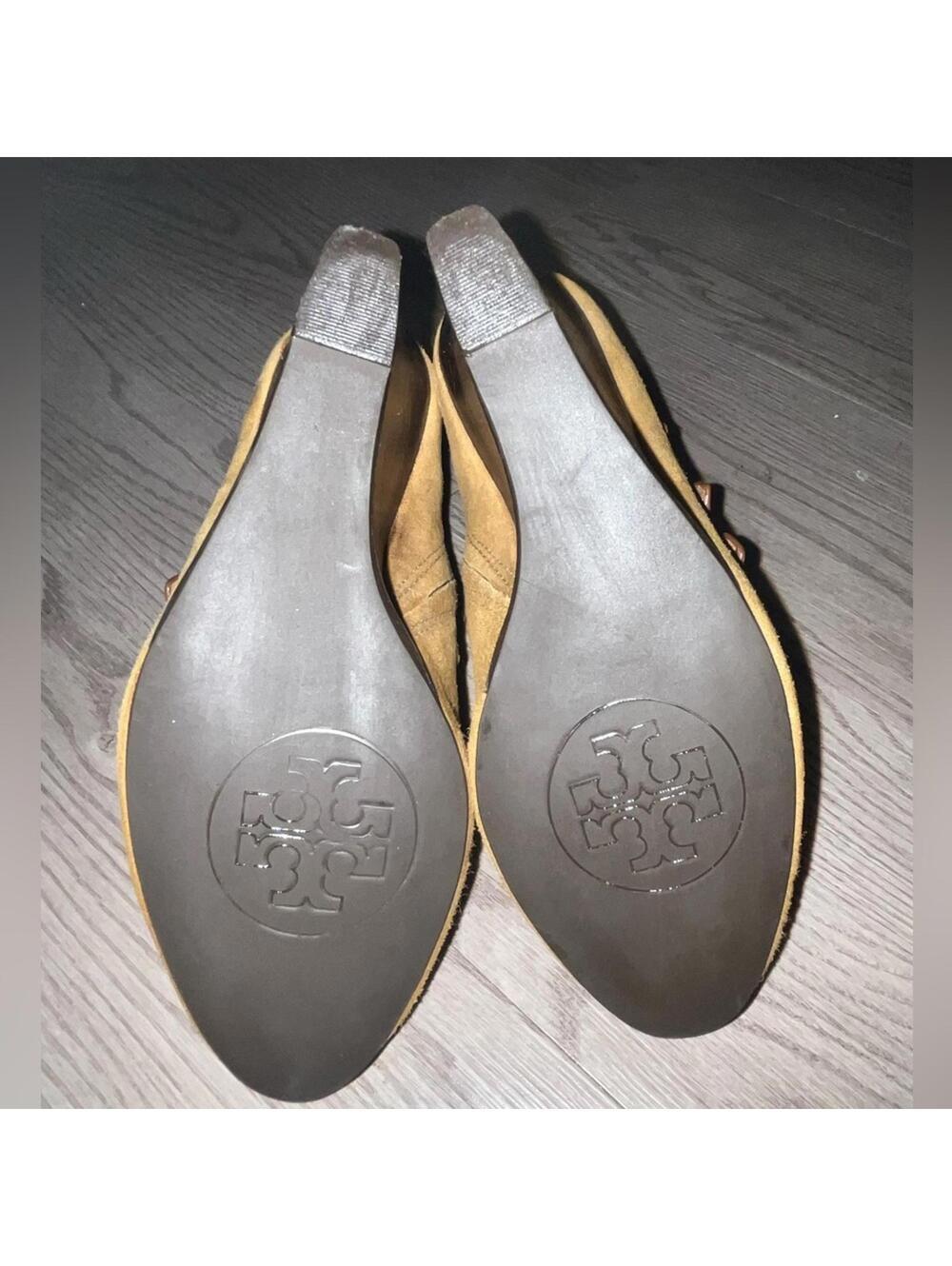 Tory Burch Gabriel High Wedge, Size 7M - Picture 5 of 16